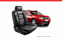 Imagem do produto PROMOÇÃO! - Capa de Couro Grancouro para Banco do Renault Duster Bipartido 2011 a 2018 - Cod. 13618